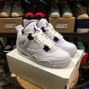 Air Jordan 4 Retro Metallic Purple Men’s size 9